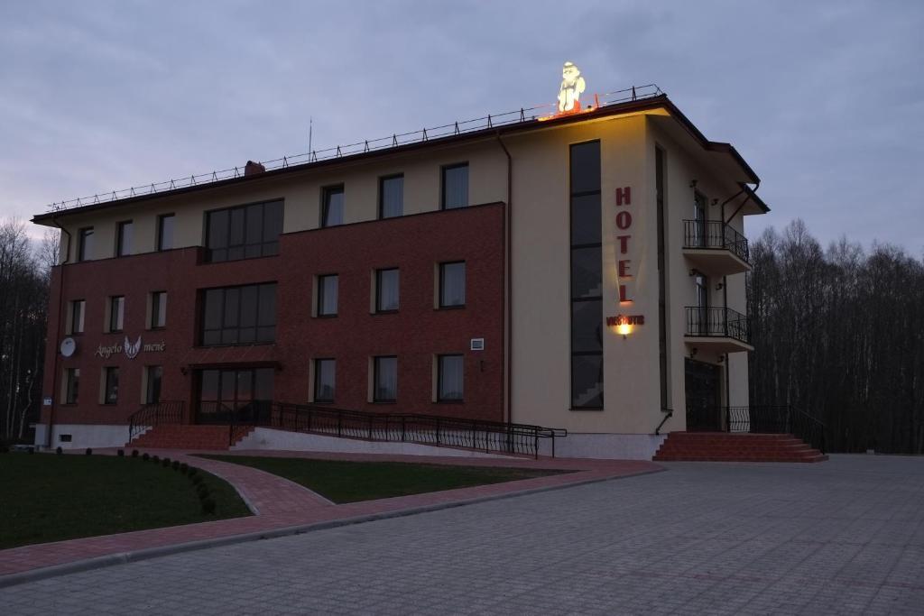 Hotel Angelas 우테나 외부 사진